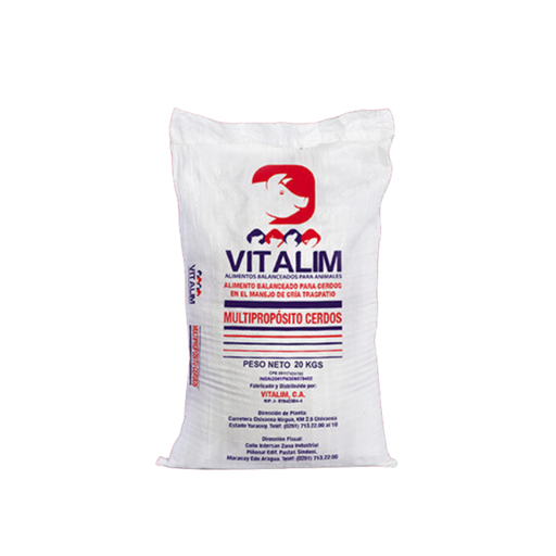 [042] ALIMENTO VITALIM MULTIPROPOSITO CERDOS 20Kg