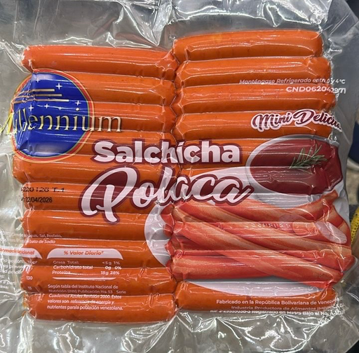 [085] SALCHICHA POLACA PAQUETE
