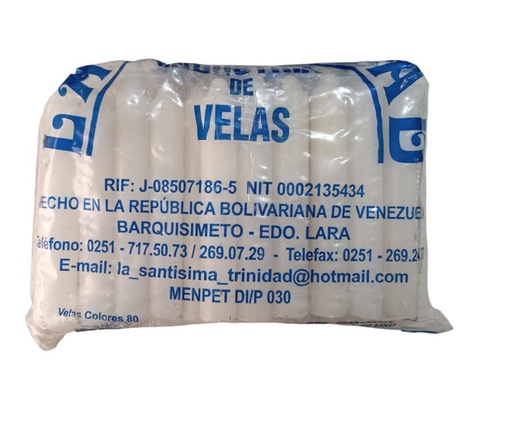 [049] VELAS PQTE X40