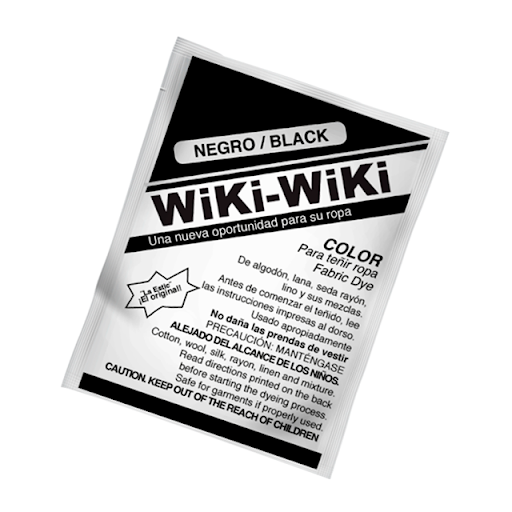 [191] WIKI WIKI COLOR NEGRO 1X12 CAJA
