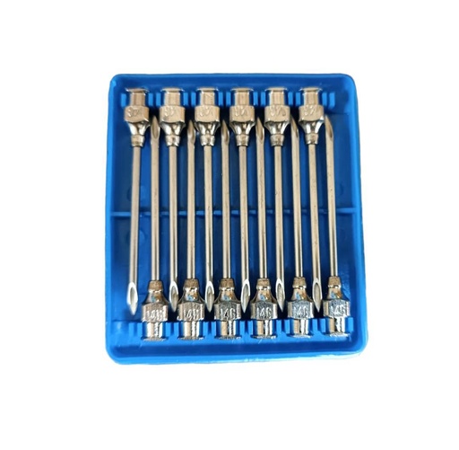 [617] AGUJA REUSABLE 14 X 1 1/4 UND