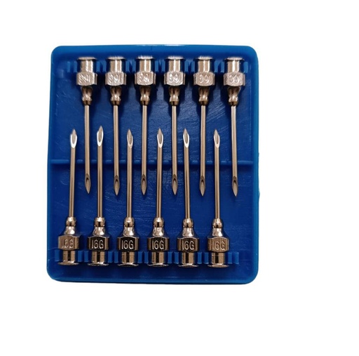 [033] AGUJA REUSABLE 16 X 1 UND