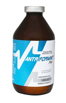 [113] ANTRIFORMIN 120ML (DIMINAZENO + OXITETRACICLINA + ANTIPIRINA + VIT E)