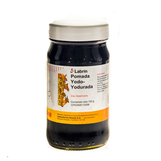 [463] POMADA YODO YODURADA LABRIN 150gr UND