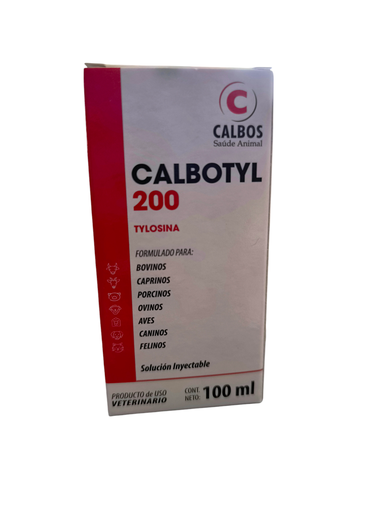 [117] CALBOTYL TYLOSIN 200 AL 20% 100ML UND