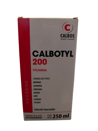 [468] CALBOTYL TYLOSIN 200 AL 20% 250ML UND