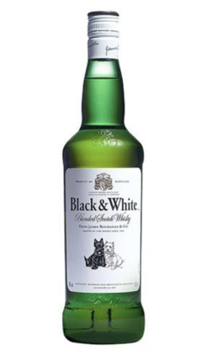 [642] WHISKY BLACK AND WHITE 8A 750mL UND