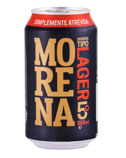 [1304] CERVEZA MORENA 355mL LATA