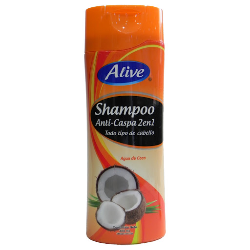 [698] SHAMPOO ALIVE ANTICASPA COCO 400ml UND