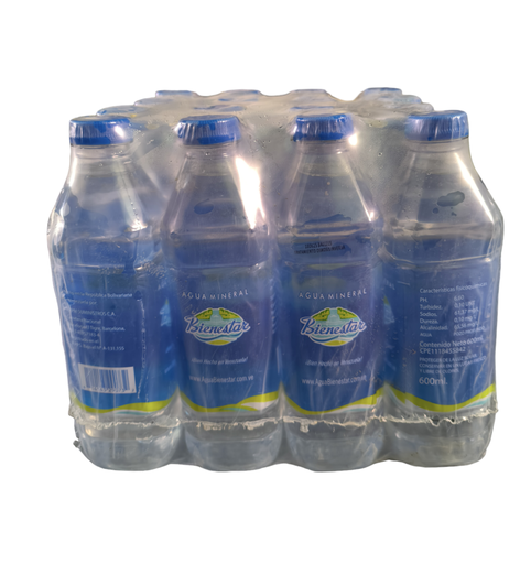 [7971] AGUA MINERAL BIENESTAR 16X600ML