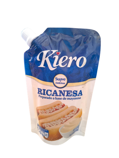 [766] PREPARADO DE MAYONESA KIERO DOYPACK 180gr UND