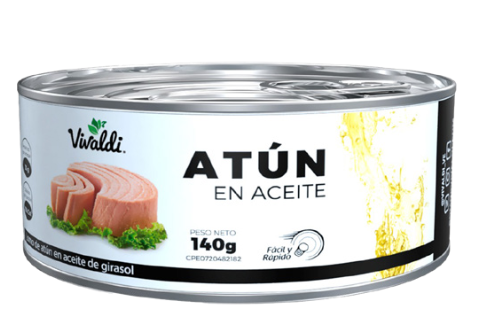 [753] ATUN VIVALDI EN ACEITE 140gr
