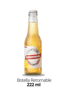 [1009] CERVEZA REGIONAL LIGHT 222mL RET
