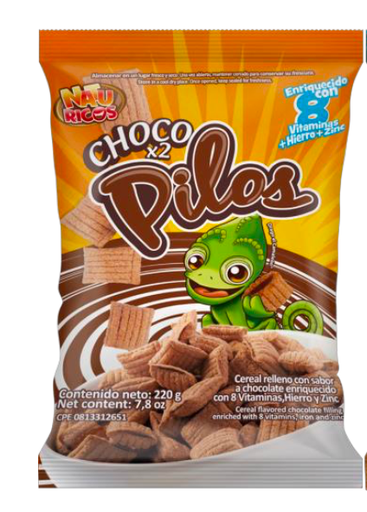[756] PILOS CHOCO BOLSA 220gr UND