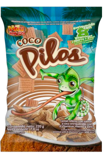 PILOS COCO BOLSA 220gr UND