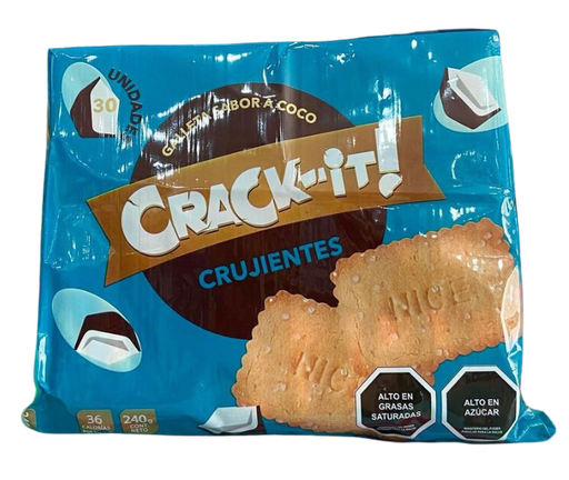 GALLETA CRACK-IT COCO CRUJIENTE X30 PAQ