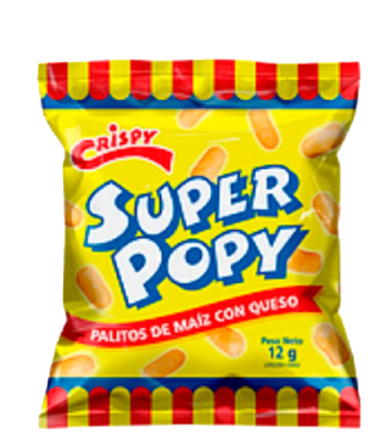 [765] SUPERPOPY CRISPY 12gr X24 PAQ