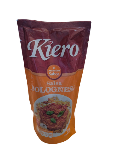 [769] SALSA KIERO BOLOGNESA DOYPACK 340gr UND