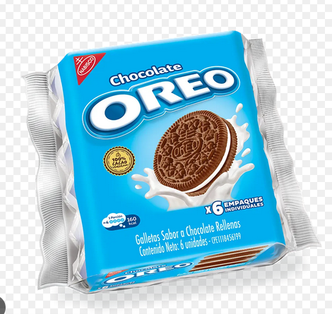 [806] GALLETA OREO CHOCOLATE PAQUETE X 6 