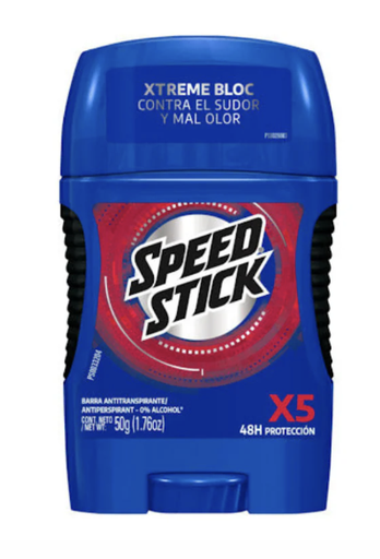 [812] DESODORANTE BARRA SPEED STICK 50GR UND