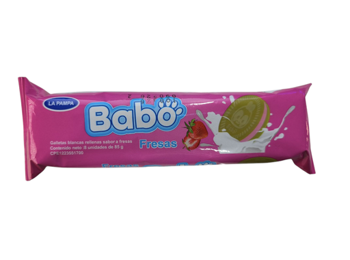 [815] GALLETA BABO CHOCO FRESA UND