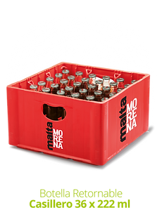 [831] MALTA MORENA 222ml RET CAJA X36 