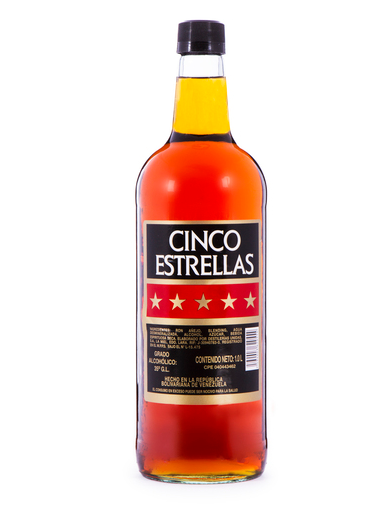 [837] RON CINCO ESTRELLAS 1L