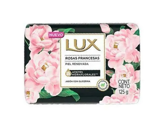 [887] JABON DE BAÑO LUX ROSAS FRANCESAS X110G 