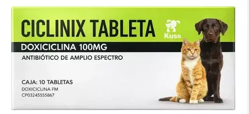 [931] CICLINIX X10TABLLETAS (DOXICICLINA100MG)