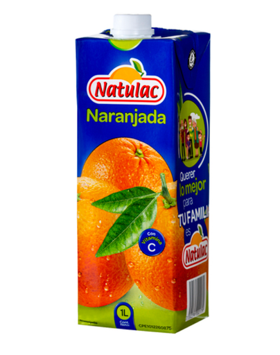 [328] NECTAR NARANJADA NATULAC 1L UND  