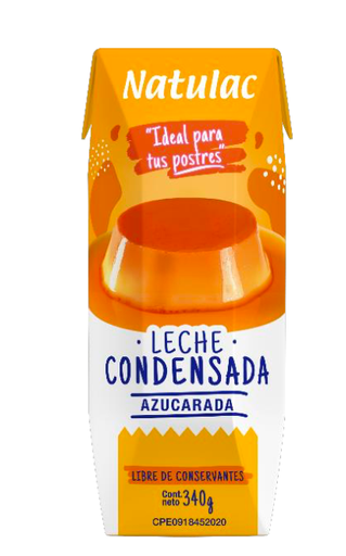 [415] LECHE CONDENSADA NATULAC 340gr UND