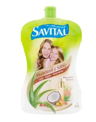 [725] SAVITAL SHAMPOO MULTIOLEOS Y SABILA 100ML 