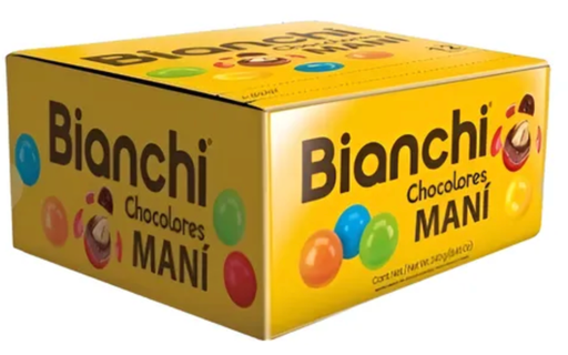 [699] CHOCOLATE BIANCHI AMARILLO CAJA X12 UND 