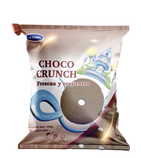 [765] GALLETA CHOCO CRUNCH 250gr UND