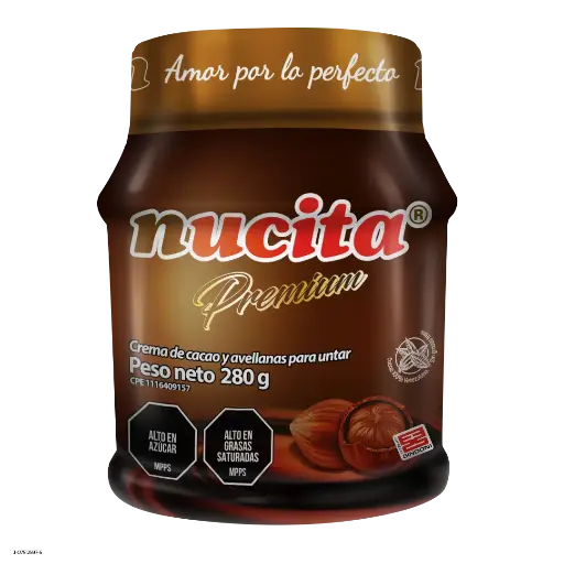 [168] NUCITA PREMIUN ENVASE 280gr UND