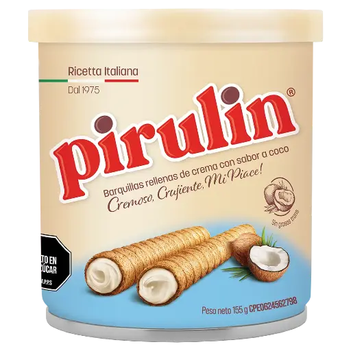 [999] PIRULIN COCO LATA 155gr UND