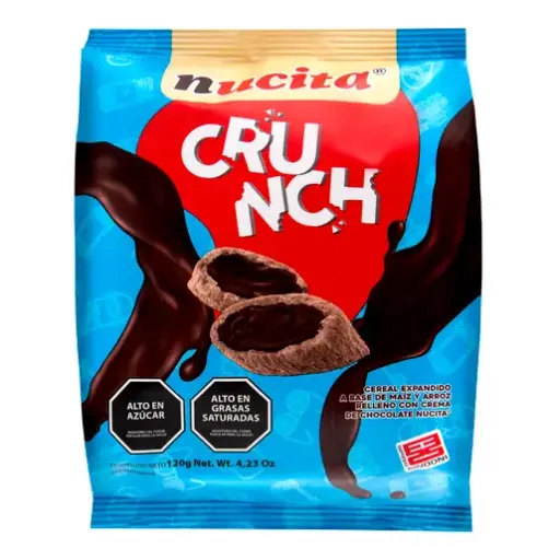 [213] NUCITA CRUNCH FLOW PACK 120gr UND