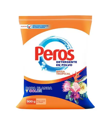 [264] PEROS DETERGENTE EN POLVO TROPICAL 900GR 