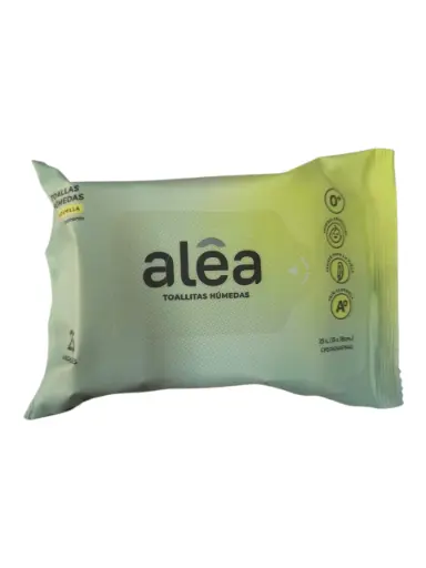 [334] ALEA TOALLAS HUMEDAS MANZANILLA X25