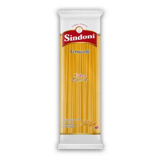 PASTA LARGA SINDONI EXTRA ESPECIAL 1Kg UND (BLANCO)