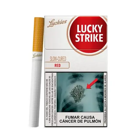 CIGARRO LUCKY RED BRAZO 1X10