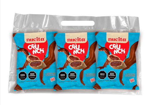 NUCITA CRUNCH FLOW PACK RISTRA 6X35gr UND 