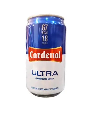 CERVEZA CARDENAL ULTRA 250mL LATA  