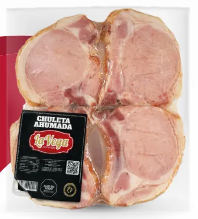CHULETA AHUMADA DE CERDO REBANADA PAQ1X4