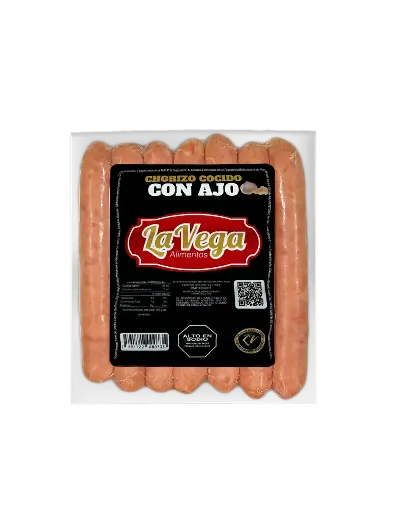 CHORIZO DE AJO LA VEGA PAQUETE 1X7