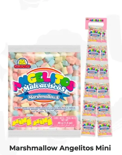 MARSHMALLOWS ANGELITOS MINI RISTRA X12