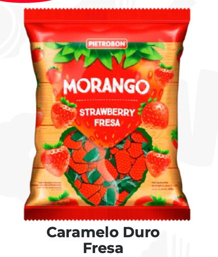 CARAMELO DURO FRESA PAQ 250gr